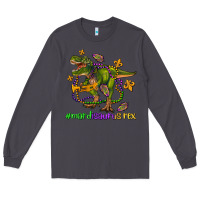 Smoke mardi saurus rex olivia Long Sleeve Tee - OliviaCreatesArt