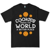 Black funny cookie lover baking cookies baker candy gift Premium Tee - trangStudio