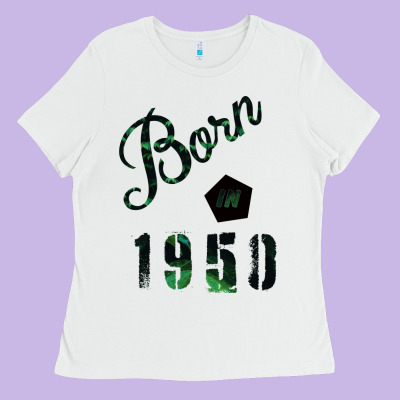 Born In 1950 Ladies Tee Designed By Bettercallsaul