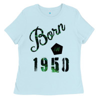 Baby Blue Born In 1950 Ladies Tee - Bettercallsaul