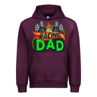Mauve Wine racing dad with racing  equipment Urban Hoodie - AdoDesignShop