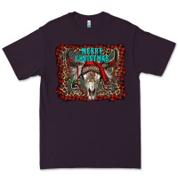 Plum merry christmas bull skull Premium Tee - RanaPortraitStore