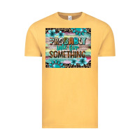 Vintage Mustard probably late for something tumbler 3 Vintage Tee - CowGirlArtShop