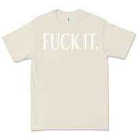 Bone F It Period Dot Premium Tee - trangStudio