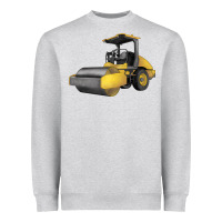 Heather Grey Drum Roller Heavyweight Sweatshirt - LillyAllenDesigns