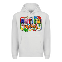 Dove Grey autism mom Premium Hoodie - LillyAllenDesigns