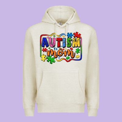 Autism Mom Premium Hoodie Designed By Lillyallendesigns