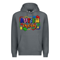 Rock autism mom Premium Hoodie - LillyAllenDesigns