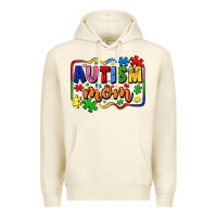 Sandshell autism mom Premium Hoodie - LillyAllenDesigns