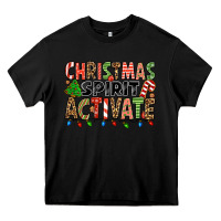 Black christmas spirit activate Heavy Core Tee - Jasminsmagicworld