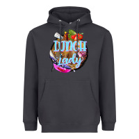 Smoke western lunch lady Heavyweight Hoodie - BarkalooDesign