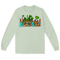 Matcha blessed olivia Long Sleeve Tee - OliviaCreatesArt