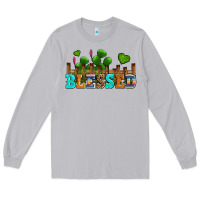 Moon Dust blessed olivia Long Sleeve Tee - OliviaCreatesArt