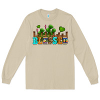 Mushroom blessed olivia Long Sleeve Tee - OliviaCreatesArt