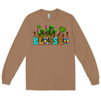 Toasted Coconut blessed olivia Long Sleeve Tee - OliviaCreatesArt