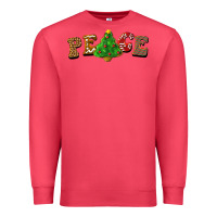 Cardinal christmas peace Premium Sweatshirt - BarkalooDesign