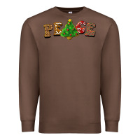 Chestnut christmas peace Premium Sweatshirt - BarkalooDesign