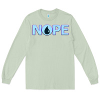 Matcha NOPE  Blue Magic  Island Mana Symbol Long Sleeve Tee - trangStudio