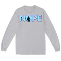 Moon Dust NOPE  Blue Magic  Island Mana Symbol Long Sleeve Tee - trangStudio