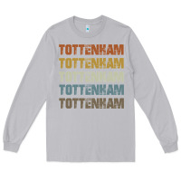 Moon Dust Retro Vintage Tottenham London Long Sleeve Tee - trangStudio