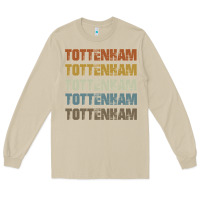 Mushroom Retro Vintage Tottenham London Long Sleeve Tee - trangStudio