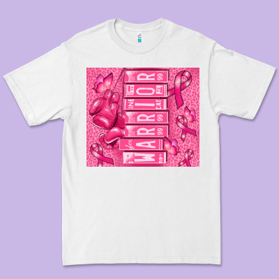 Warrior Breast Cancer Premium Tee Designed By Ranaportraitstore