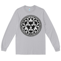 Moon Dust M.C. Escher Circle Limit IV Long Sleeve Tee - trangStudio