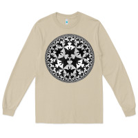 Mushroom M.C. Escher Circle Limit IV Long Sleeve Tee - trangStudio