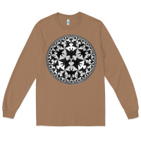 Toasted Coconut M.C. Escher Circle Limit IV Long Sleeve Tee - trangStudio
