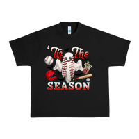 Black tis the season baseball halloween Urban Heavy Tee - CowGirlArtShop