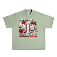 Oil Green tis the season baseball halloween Urban Heavy Tee - CowGirlArtShop