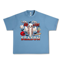 Pebble Blue tis the season baseball halloween Urban Heavy Tee - CowGirlArtShop