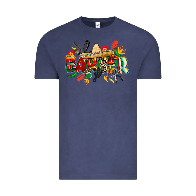 Cinco De Mayo Barber Vintage Tee by CowGirlArtShop | Teevron