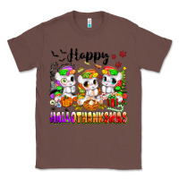 Chestnut happy hallothanksmas unicorns Classic Tee - texasbilliewilder