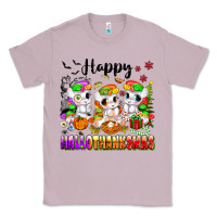 Lilac happy hallothanksmas unicorns Classic Tee - texasbilliewilder