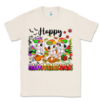 Natural happy hallothanksmas unicorns Classic Tee - texasbilliewilder