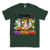 Sports Green happy hallothanksmas unicorns Classic Tee - texasbilliewilder
