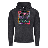 Vintage Black Not all angels have wings Vintage Hoodie - CowGirlArtShop