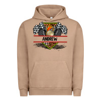 Pigment Burro custom name race flag and race equipment Urban Hoodie - AdoDesignShop