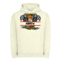 Pigment Pistachio custom name race flag and race equipment Urban Hoodie - AdoDesignShop