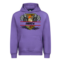 Custom Name Race Flag And Race Equipment Urban Hoodie | Teevron