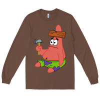 Chestnut patrick the star gift Long Sleeve Tee - trangStudio