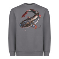 Storm Catfish Illustrations Heavyweight Sweatshirt - LillyAllenDesigns