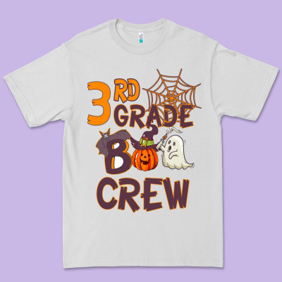 3rd Grade Boo Crew Premium Tee Designed By Bettercallsaul