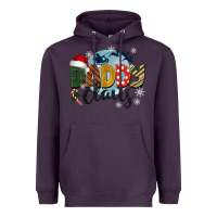 Plum daddy claus christmas Heavyweight Hoodie - BarkalooDesign