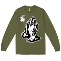 Army Green 6IX GOD gift Long Sleeve Tee - trangStudio