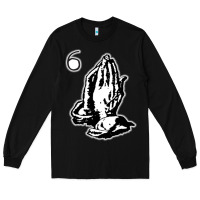 Black 6IX GOD gift Long Sleeve Tee - trangStudio