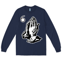 Navy 6IX GOD gift Long Sleeve Tee - trangStudio