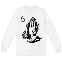 White 6IX GOD gift Long Sleeve Tee - trangStudio