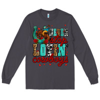Smoke never stop lovin cowboys olivia Long Sleeve Tee - OliviaCreatesArt